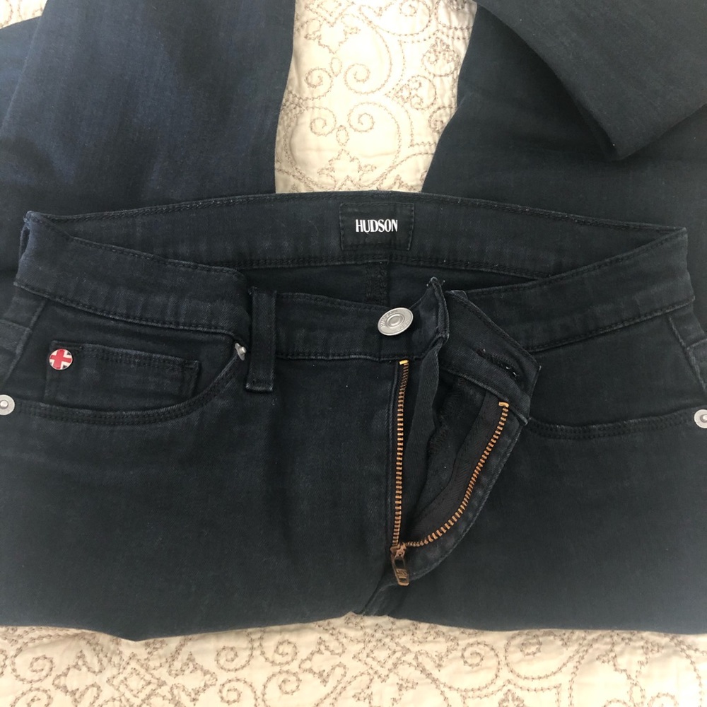 Hudson Black Denim Skinnies